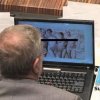 Thượng nghị sĩ bang Florida Mike Bennett bị bắt quả tang nhìn ảnh khiêu dâm trong một phiên điều trần của nghị viện bang. Ảnh: SunshineStatenews.
