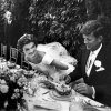 John F. Kennedy và Jacqueline năm 1953.