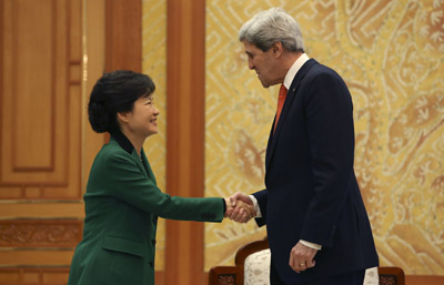 john kerry va park geun hye