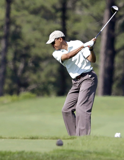 obama danhgolf