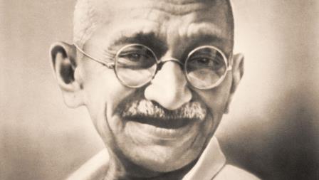 Gandhi sepia