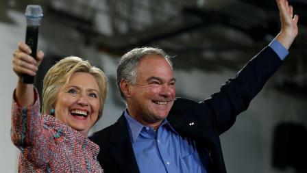 Tim Kaine -Hillary Clinton