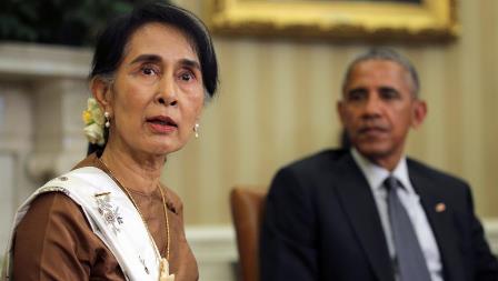 aung san suu kyi obama