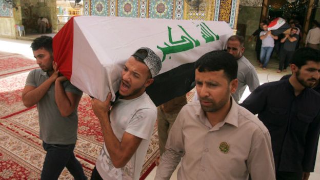 iraq baghdad funeral