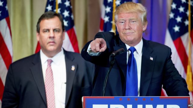 Chris Christie -trump