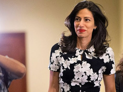 Huma Abedin.