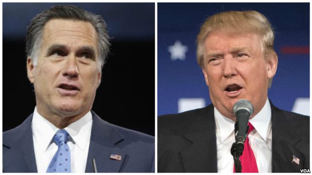 Romney - Trump