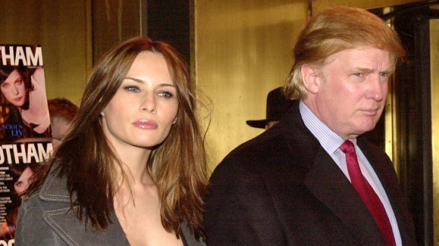 Trump and Melania Trump