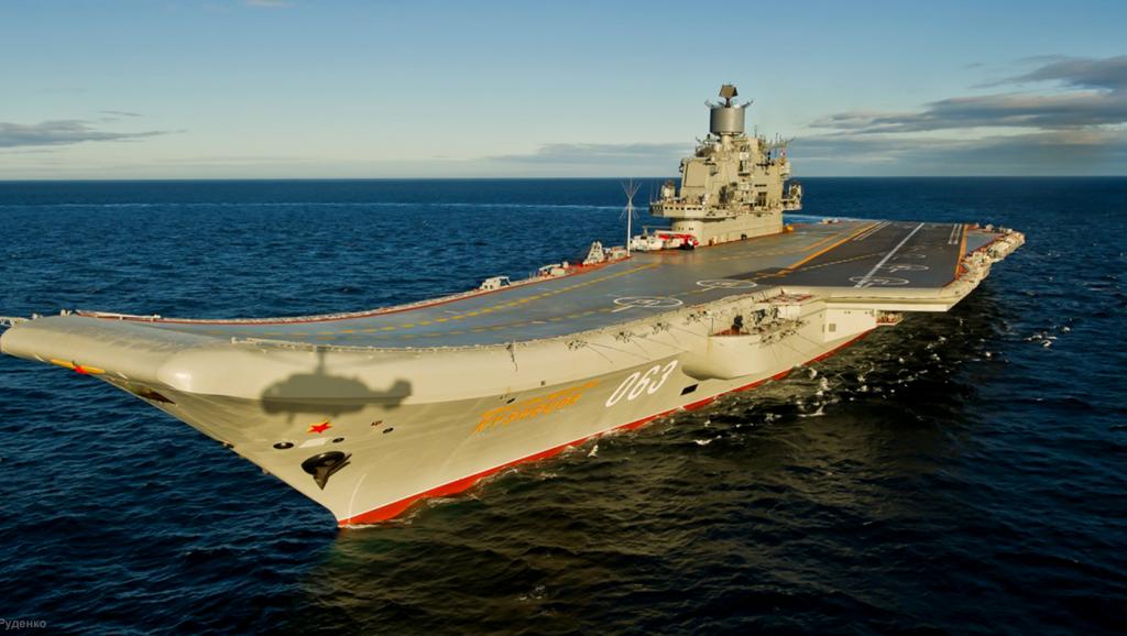 admiral kuznetsov aircraft carrier