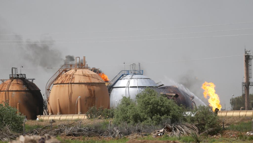 gaz usine-Iraq