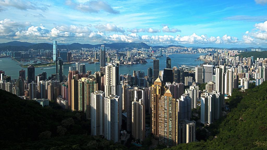 hongkong panorama victoria peak 2011