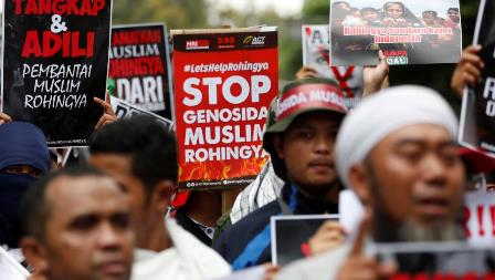 myanmar-rohingya-protests