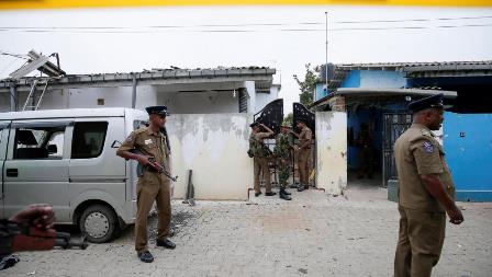 sri lanka blasts gunbattle