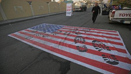 Bagdad us flag