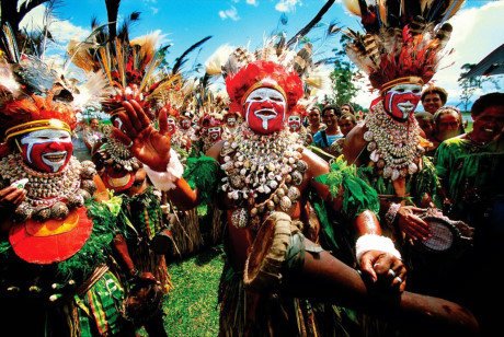 Papua New Guinea -trang phuc