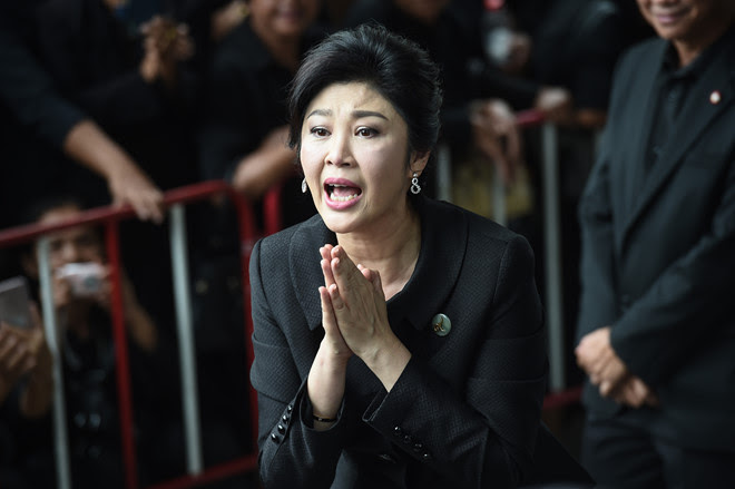 Yingluck Shinawatra.