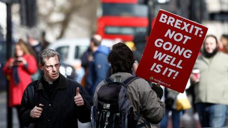 britain eu protests