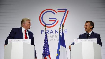 g7 summit Macron