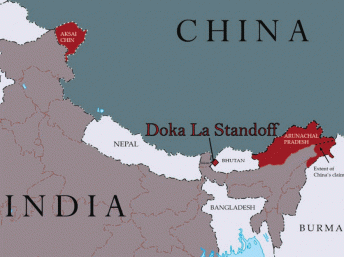 doklam bien gioi