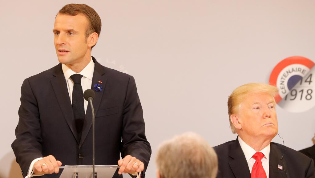 Macron trump