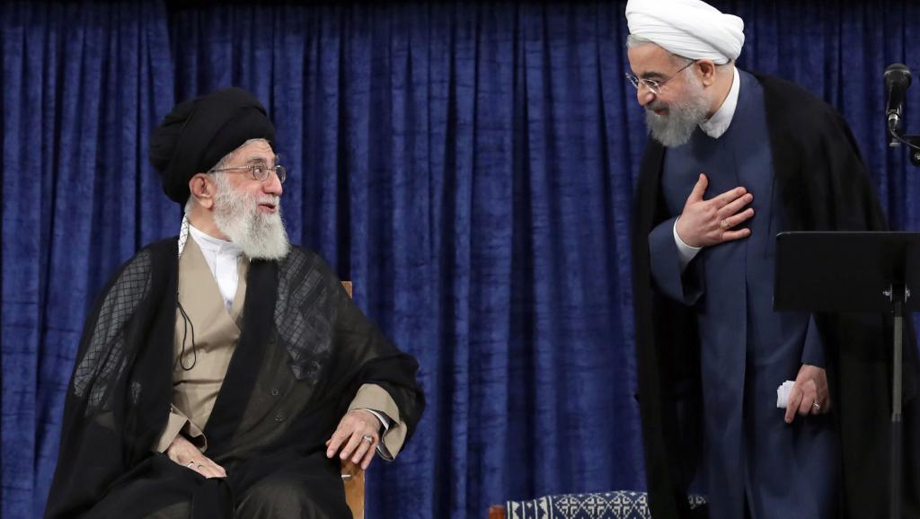 Ali Khamenei-TT Hasan Rohani