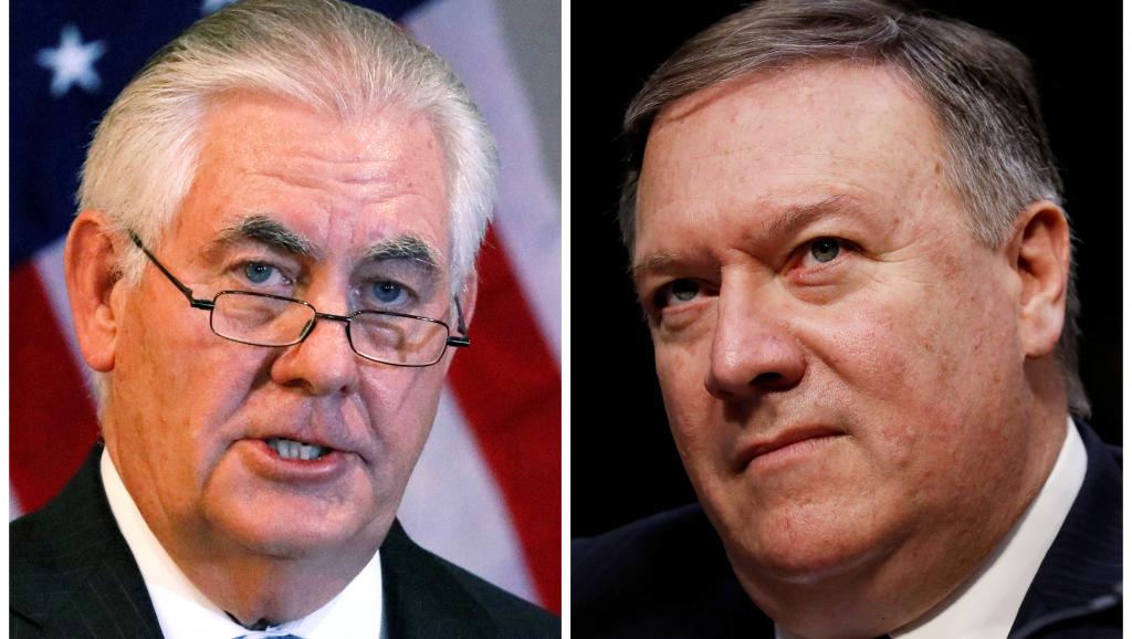 Rex Tillerson-Mike Pompeo