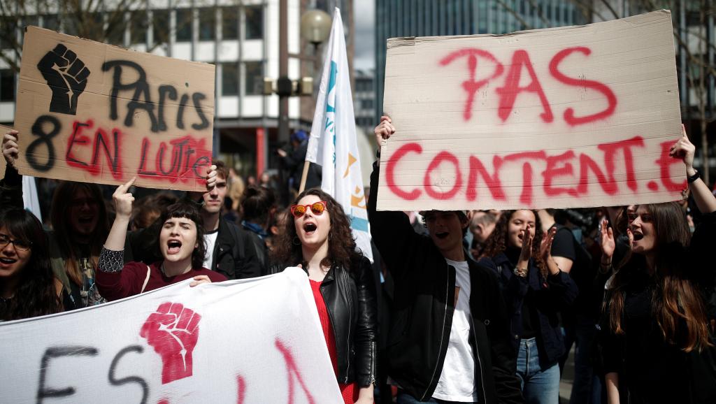 france-students-protest