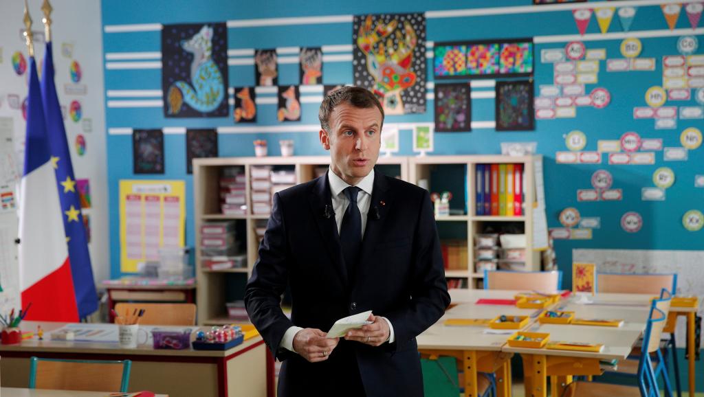 france-macron TV