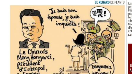 le monde plantu interpol