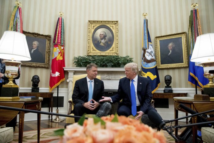 trump-Romania Klaus Iohannis