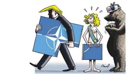 les echos trump nato