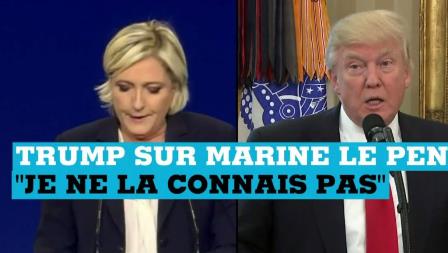 le pen- Trump