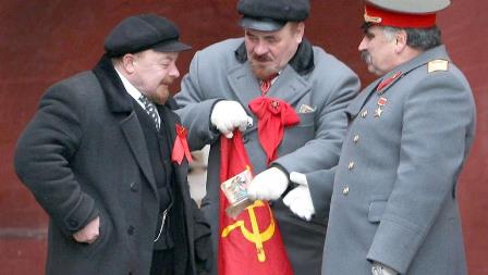 lenin staline red square