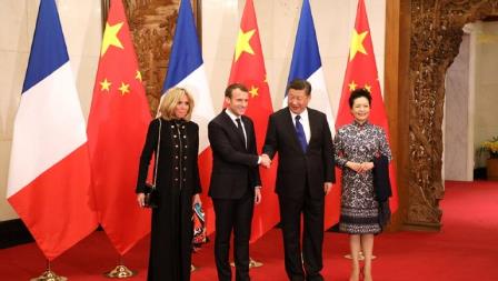 macron chine ok