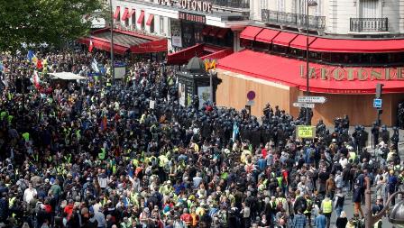 may day france protests