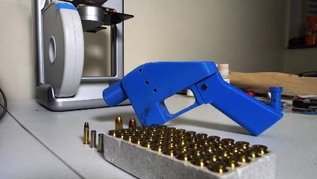 pistolet arme 3d balles imprimante