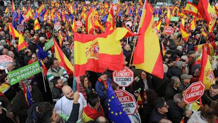 spain protest