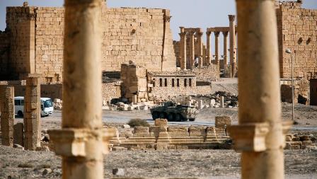 syria-palmyra tank