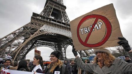 trump-protests-france