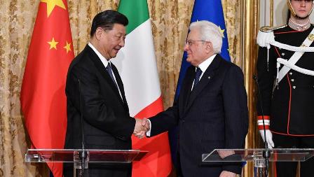 xi jinping sergio mattarella